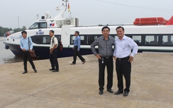 Tàu cao tốc Bến Tre-Vũng Tàu chính thức đi vào hoạt động