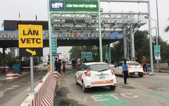 Hai trạm BOT Bến Thủy trên QL1 bắt đầu thu giá không dừng