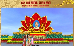 Cần Thơ: Đường hoa đón Tết Mậu Tuất 2018 vẫn chừa lối giao thông