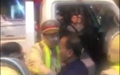 Khống chế tài xế say rượu đâm CSGT làm nhiệm vụ rồi bỏ chạy