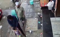Video: Cha mải bán hàng, con gái bị bắt cóc trong chớp mắt