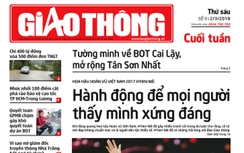 Tin mới nhất, đặc sắc nhất trên Báo Giao thông ngày 2/3/2018