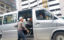 Lập chốt xử lý xe hợp đồng trá hình tại điểm "nóng" Mỹ Đình