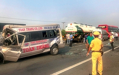 Tai nạn trên cao tốc Long Thành: Khói nghi ngút, không thấy đường