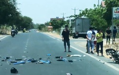 Tin mới vụ 2 xe máy húc nhau, hai người tử vong