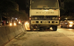 Va chạm với xe ben chồng chết, vợ nguy kịch