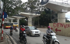 Thi công ga đường sắt trên cao, các tuyến buýt nào đổi lộ trình?