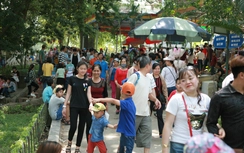 Công viên Thủ Lệ quá tải, thú ít, "người xem người"
