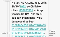 Khách tố bị trục lợi thông tin, nhà mạng lấp liếm