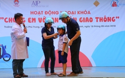 Hơn 1.000 học sinh hào hứng tham gia ngày hội “Chúng em với ATGT”