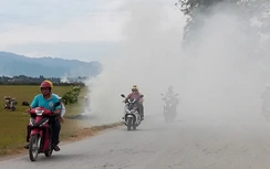 Chiếm dụng lòng đường phơi nông sản sẽ bị xử lý