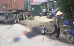 Tự ngã ra đường, nam thanh niên bị xe tải cán chết thương tâm