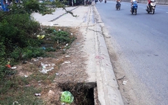 Đốc thúc sửa chữa hư hỏng cục bộ QL1 qua Quảng Ngãi