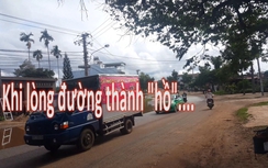 Video: Một khúc cua biến thành "hồ" ở Gia Lai