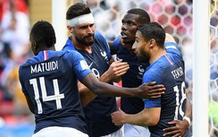 Kết quả trận Pháp vs Australia, World Cup 2018