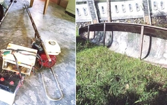 Kẻ đánh trộm thủy sản táo tợn nhấn chìm thuyền khi bị vây bắt