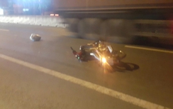 Truy đuổi 3 cây số xe container gây tai nạn rồi bỏ chạy