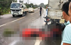 Đôi nam nữ tử vong sau cú húc đuôi xe tải trên QL20