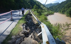 Khắc phục sớm các vị trí sụt trượt trên các tuyến quốc lộ