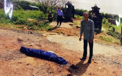 Kẻ cuồng ghen giết vợ rồi chở thi thể ra nghĩa trang đốt