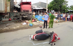 Long An: Khởi tố vụ án container tông bé gái 5 tuổi tử vong