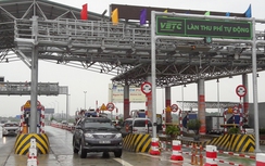 Bộ GTVT thúc tiến độ dán thẻ thu phí không dừng qua trạm BOT