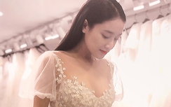Nhã Phương xinh đẹp rạng ngời trong trang phục váy cưới