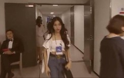 Hòa Minzy bị chỉ trích vì vào hậu trường gặp BTS