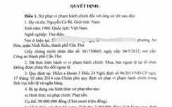 Tin mới vụ "đổi 100 USD bị phạt 90 triệu đồng" ở Cần Thơ