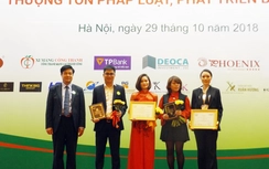 Trao giải cuộc thi viết doanh nghiệp, doanh nhân thượng tôn pháp luật