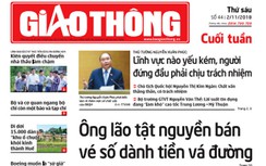 Tin mới nhất, hay nhất trên Báo Giao thông ngày 2/11/2018