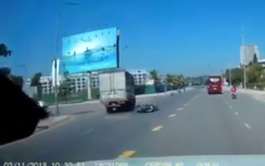 Thót tim pha đánh lái tránh nữ “Ninja” trong gang tấc