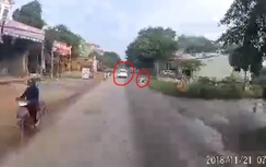 Video: Phẫn nộ xế hộp gây va chạm... rồi bỏ chạy