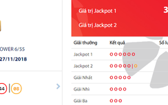 Kết quả xổ số Vietlott 27/11/2018: Thêm một tỷ phú trúng giải “khủng”