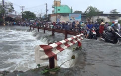 Nam sinh viên tử nạn do bị nước cuốn trôi trong cơn bão