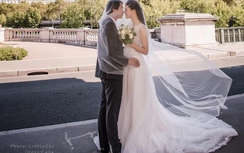 Ảnh cưới của Á hậu Thanh Tú và chồng đại gia hơn 16 tuổi