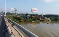 64 biển hiệu, biển quảng cáo vi phạm hành lang an toàn QL60