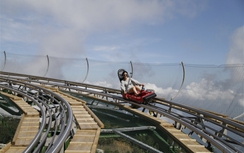 Khám phá đường xe trượt ống 3 vòng xoáy tại Bà Nà Hills