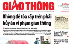 Tin mới nhất, hay nhất trên Báo Giao thông ngày 10/12/2018