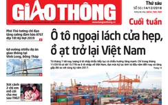 Tin mới nhất, hay nhất trên Báo Giao thông ngày 14/12/2018