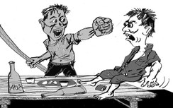 Nam thanh niên đâm 2 bạn nhậu tử vong