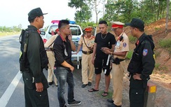 Mở cao điểm tấn công tội phạm qua xử lý vi phạm giao thông