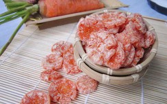 Cách làm mứt cà rốt truyền thống dẻo ngon dịp Tết