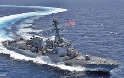 Khu trục hạm tên lửa Mỹ tiến vào biển Baltic