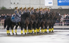 Video: Ấn tượng với các quân nhân của Trung đoàn Tổng thống Nga
