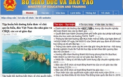 Bộ GD-ĐT công khai thông tin tuyển sinh ĐH, CĐ 2015