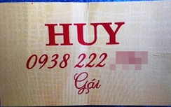 Chiêu trò môi giới mại dâm bằng “danh thiếp”