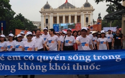 Phó Thủ tướng Vũ Đức Đam đi bộ vì môi trường không khói thuốc