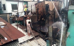 Hình ảnh tan hoang về vụ cháy tại Trung tâm Sài Gòn