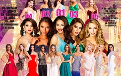 Phạm Hương dẫn đầu Top 15 thí sinh nổi bật tại Miss Universe 2015